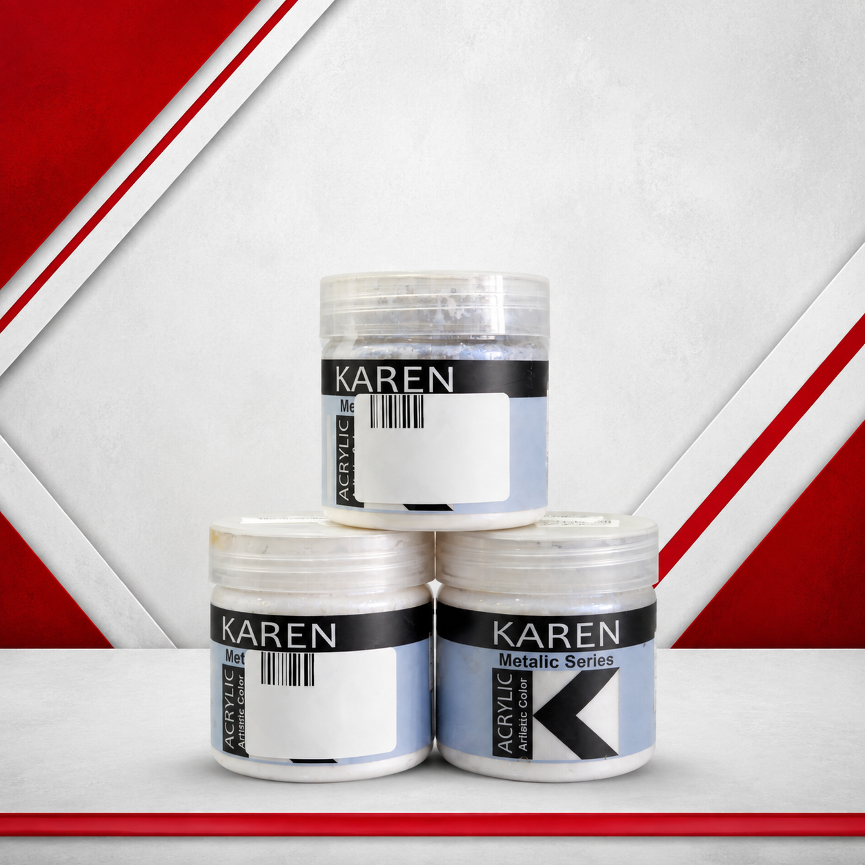 رنگ آبی اقیانوسی ربعی برند کارن karen
