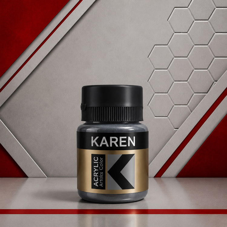 رنگ صدفی ربعی برند کارن karen