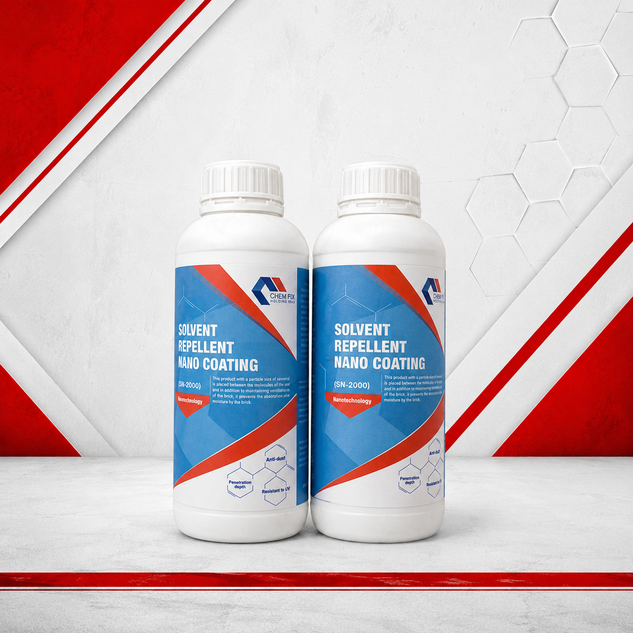 نانو گريزكننده پايه حلال 1 ليتري برند کم فیکس CHEM FIX