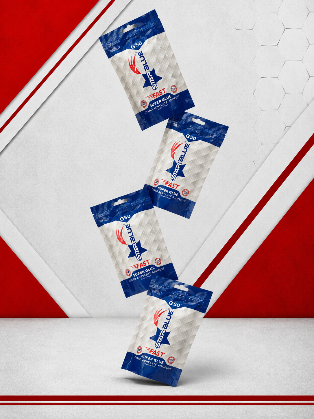 چسب ساندیسی برند استار گلو 50 گرمی STAR GLUE