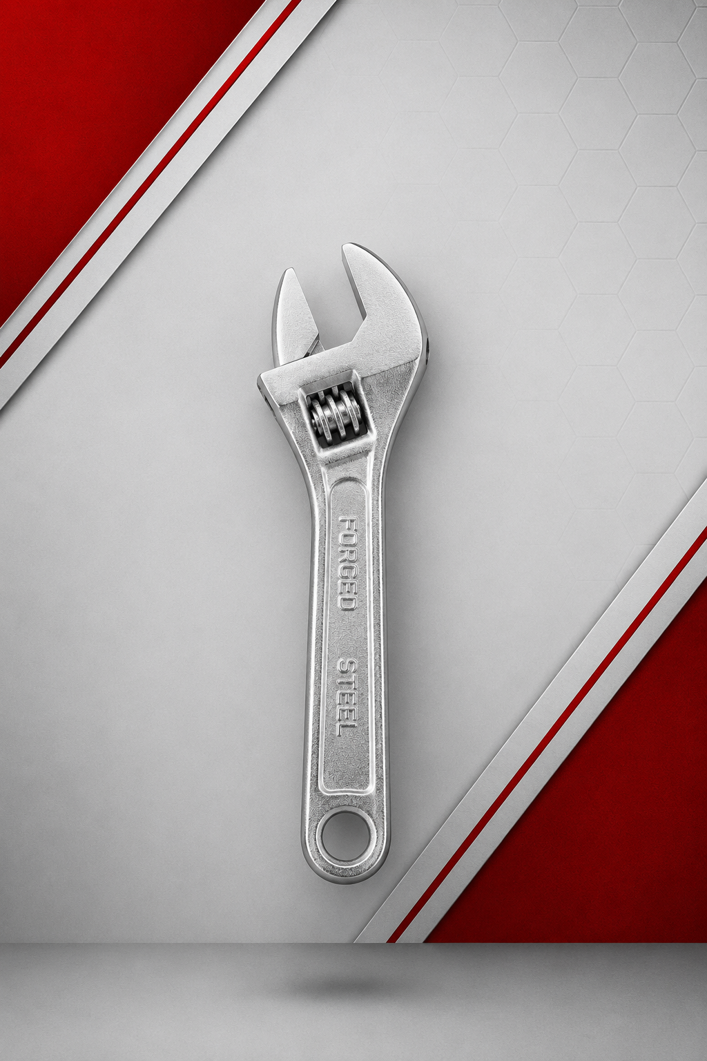 آچار فرانسه Forged Steel