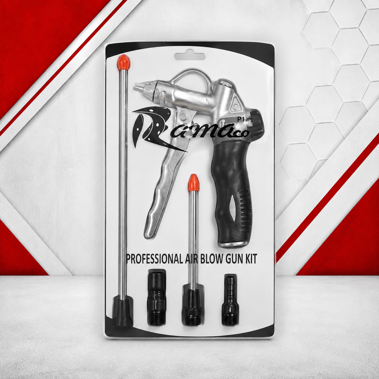 کیت تفنگ باد (Air Blow Gun Kit) مدل P1 از برند Ramaco