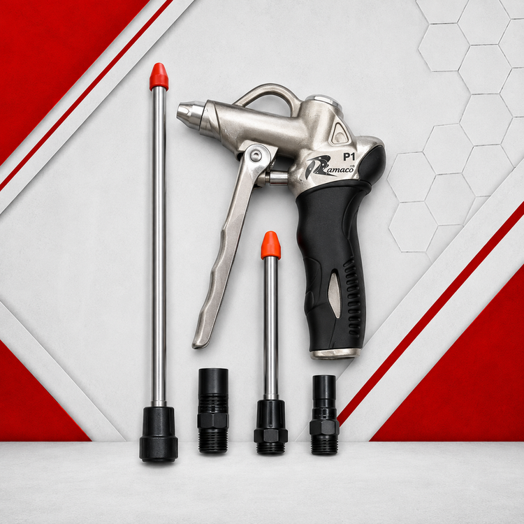 کیت تفنگ باد (Air Blow Gun Kit) مدل P1 از برند Ramaco