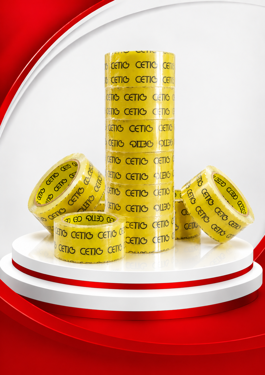 چسب کریستال 90یارد برند ستیا